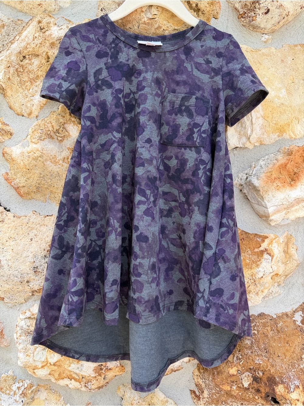 Kids dress Floral High-Low size 2